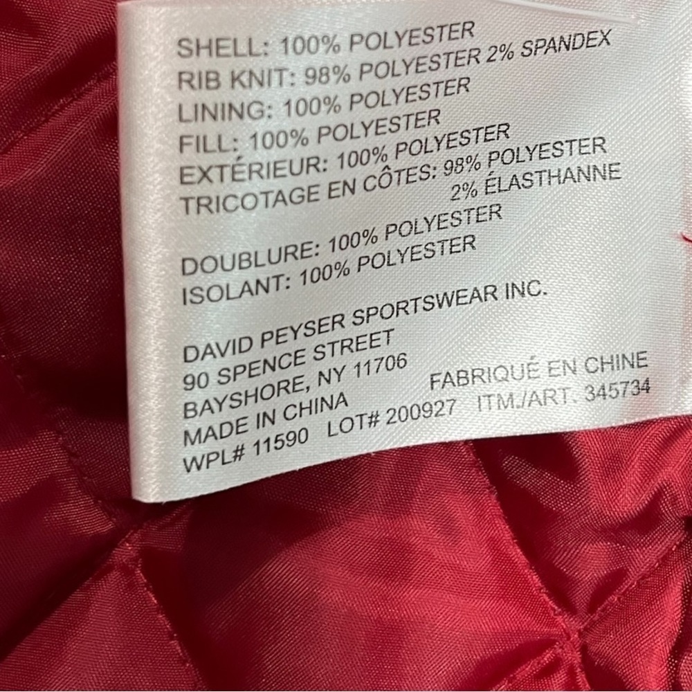 Weatherproof Red Quilted Jacket - Picture 8 of 8